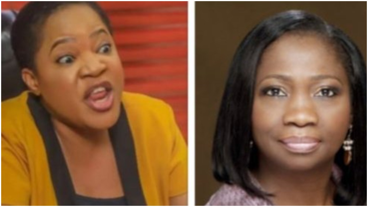 Toyin Abraham and Abike Dabiri