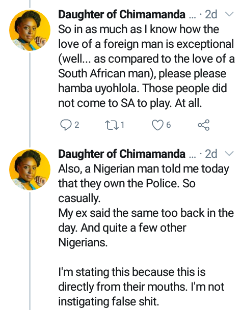 South African woman