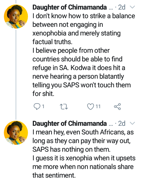 South African woman