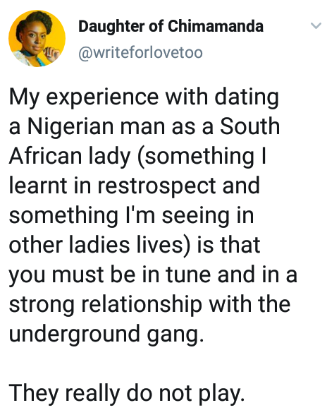 South African woman