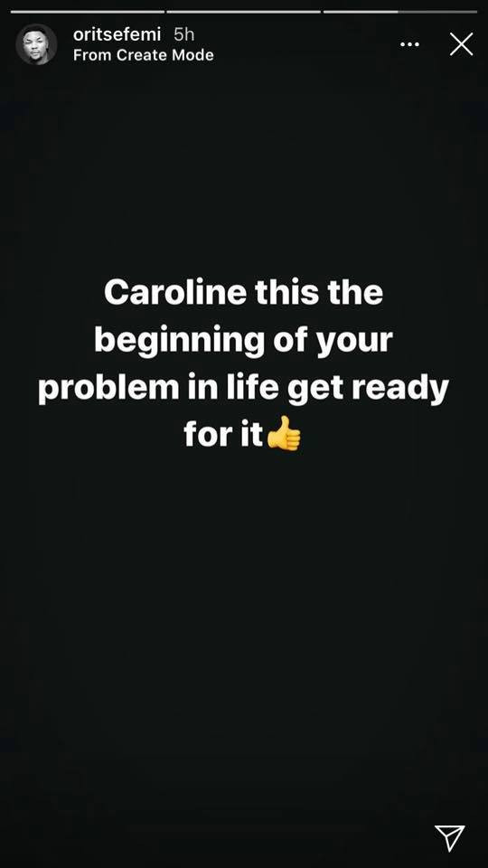 Oritsefemi calls out Caroline Danjuma