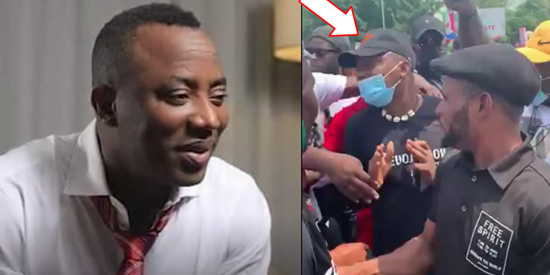 Sowore sent home from Abuja protest