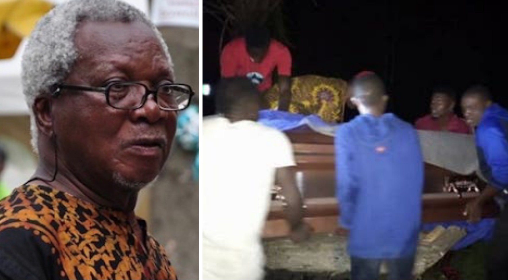 JP Clark has been buried