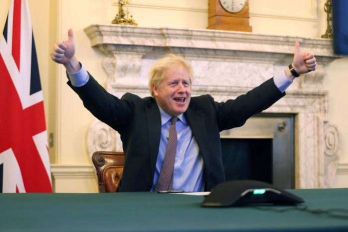 At a Downing Street press conference, Boris Johnson said- “We have taken back control of our laws and our destiny.”