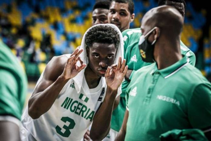 Nigeria men’s basketball team D’Tigers moved up one spot from 23rd to 22nd and remain number one in Africa in the latest FIBA world ranking.