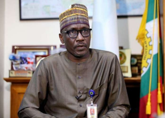 The new head of Nigeria's state oil company NNPC, Mele Kyari, speaks during an interview with Reuters in Abuja, Nigeria August 7, 2019. REUTERS-Afolabi Sotunde