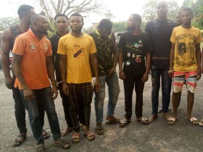 A Federal High Court sitting in Calabar has remanded 8 persons for kidnapping, terrorism and possession of illegal firearms at the Afokang Correctional Service centre.