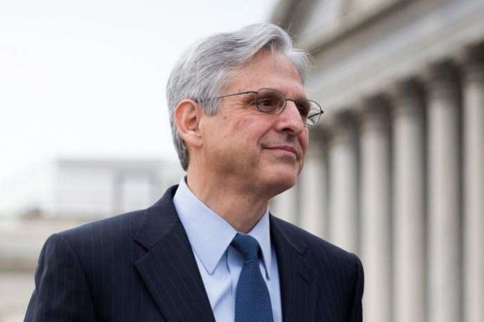 Judge Merrick Garland was nominated by Barack Obama in 2016 to fill the position left on the Supreme Court by the death of Antonin Scalia. Doug Mills-The New York Times Judge Merrick Garland was nominated by Barack Obama in 2016 to fill the position left on the Supreme Court by the death of Antonin Scalia. Doug Mills-The New York Times