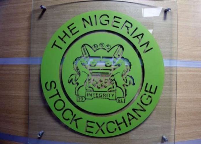 The logo of the Nigerian Stock Exchange is pictured in Lagos, Nigeria, file. REUTERS-Afolabi Sotunde