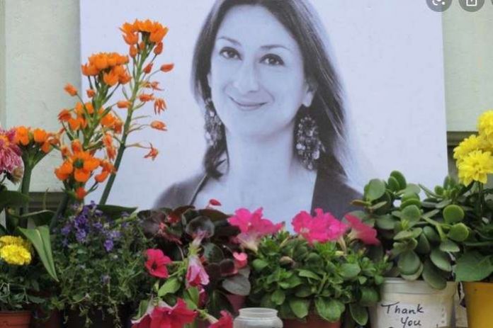 Vince Muscat, one of three men accused of murdering Maltese investigative journalist Daphne Caruana Galizia in 2017, was sentenced to 15 years in prison on Tuesday after changing his plea to guilty. Vince Muscat, one of three men accused of murdering Maltese investigative journalist Daphne Caruana Galizia in 2017, was sentenced to 15 years in prison on Tuesday after changing his plea to guilty.