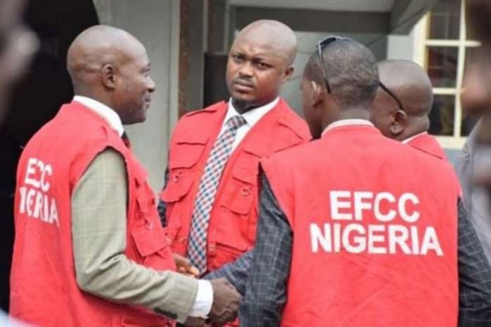 The Economic and Financial Crimes Commission (EFCC) on Thursday in an FCT High Court in Maitama, re-arraigned a deputy director with the National Emergency Management Agency (NEMA), Emenike Umesi, for alleged misappropriation of N54.3 million. The Economic and Financial Crimes Commission (EFCC) on Thursday in an FCT High Court in Maitama, re-arraigned a deputy director with the National Emergency Management Agency (NEMA), Emenike Umesi, for alleged misappropriation of N54.3 million.