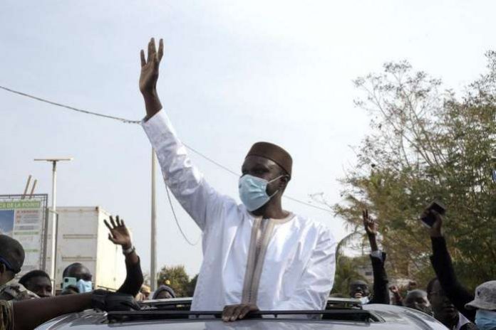Senegal's opposition leader Ousmane Sonko was arrested in the capital Dakar on Wednesday, according to his lawyers, ahead of his scheduled court appearance to face a rape charge. Senegal's opposition leader Ousmane Sonko was arrested in the capital Dakar on Wednesday, according to his lawyers, ahead of his scheduled court appearance to face a rape charge.