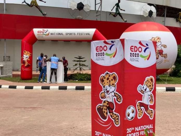 Minister of Youths and Sports Development Sunday Dare has expressed satisfaction with the level of compliance with COVID-19 protocols by athletes and officials participating in the 20th National Sports Festival (NSF) in Benin. Minister of Youths and Sports Development Sunday Dare has expressed satisfaction with the level of compliance with COVID-19 protocols by athletes and officials participating in the 20th National Sports Festival (NSF) in Benin.