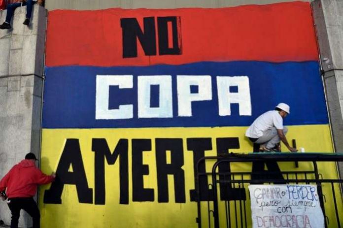 Colombia will no longer co-host the 2021 Copa America after a series of protests in the country. Colombia will no longer co-host the 2021 Copa America after a series of protests in the country.