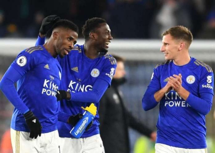 Kelechi Iheanacho scored his third Premier League goal of the season for Leicester City in their 2-1 victory against West Ham United on Saturday. Kelechi Iheanacho scored his third Premier League goal of the season for Leicester City in their 2-1 victory against West Ham United on Saturday.