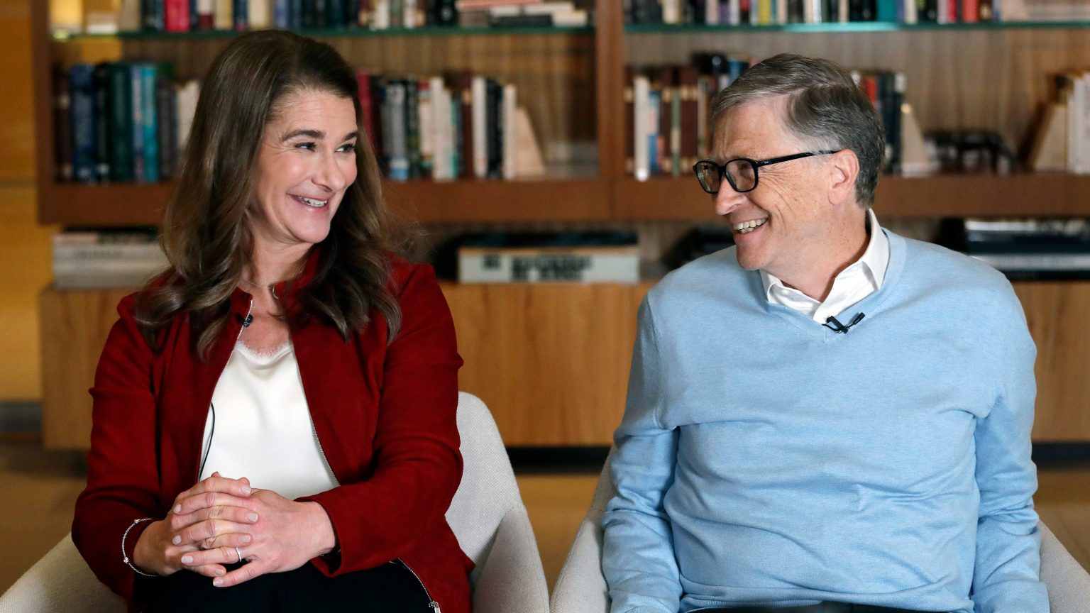 Melinda and Bill Gates