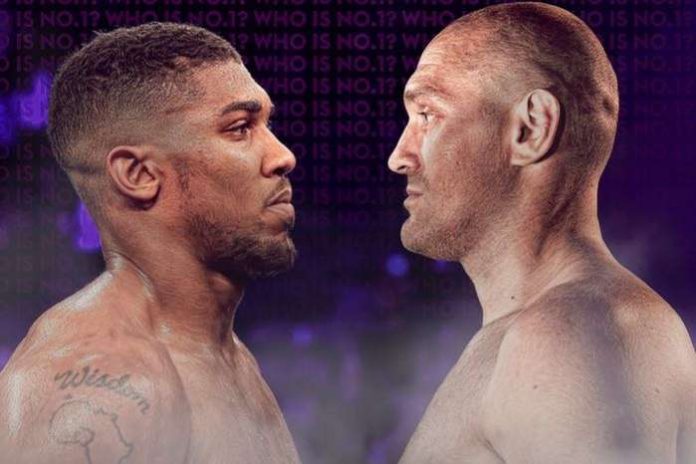 According to the Brit, a world heavyweight title showdown between Tyson Fury and Anthony Joshua could be announced in the next two weeks According to the Brit, a world heavyweight title showdown between Tyson Fury and Anthony Joshua could be announced in the next two weeks