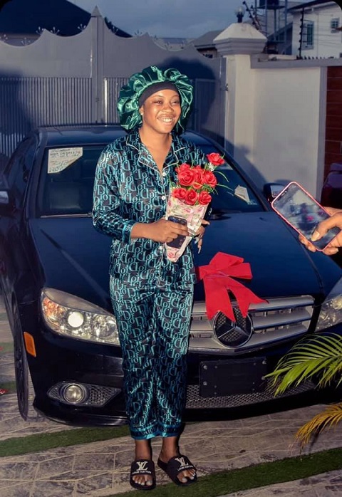 The man bought his girlfriend a car for staying with him when he was broke