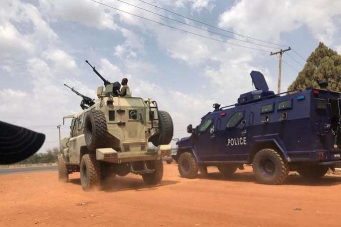 Troops of the 72 Special Forces Brigade in Makurdi, Benue state, have stopped 73 men from going to Imo state from Nasarawa. Troops of the 72 Special Forces Brigade in Makurdi, Benue state, have stopped 73 men from going to Imo state from Nasarawa.